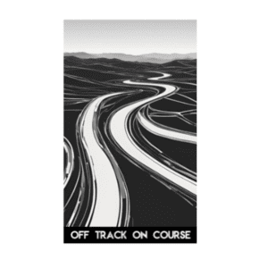 Heavy oversized unisex T-shirt The Ride-Going Nowhere White Achterkant Zoom