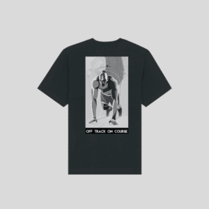 Heavy oversized unisex T-shirt Sharp-Go Midnight Achterkant