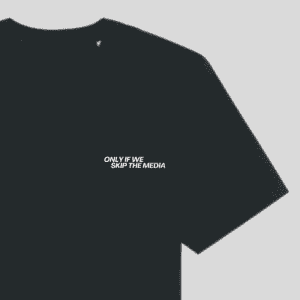 Heavy oversized unisex T-shirt Nucia-Forest Midnight Voorkant Zoom