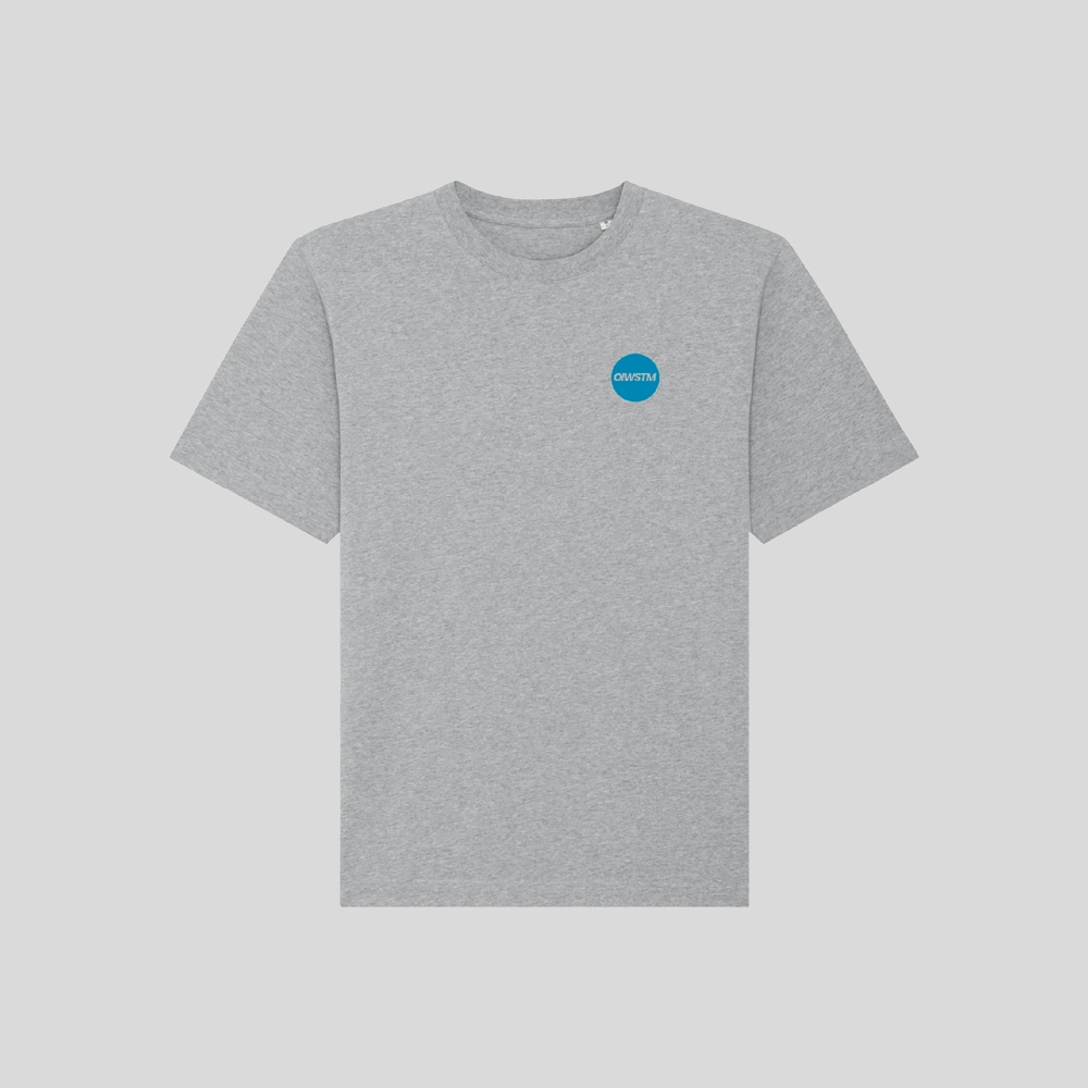 Heavy oversized unisex T-shirt The City- The ride natural voorkant