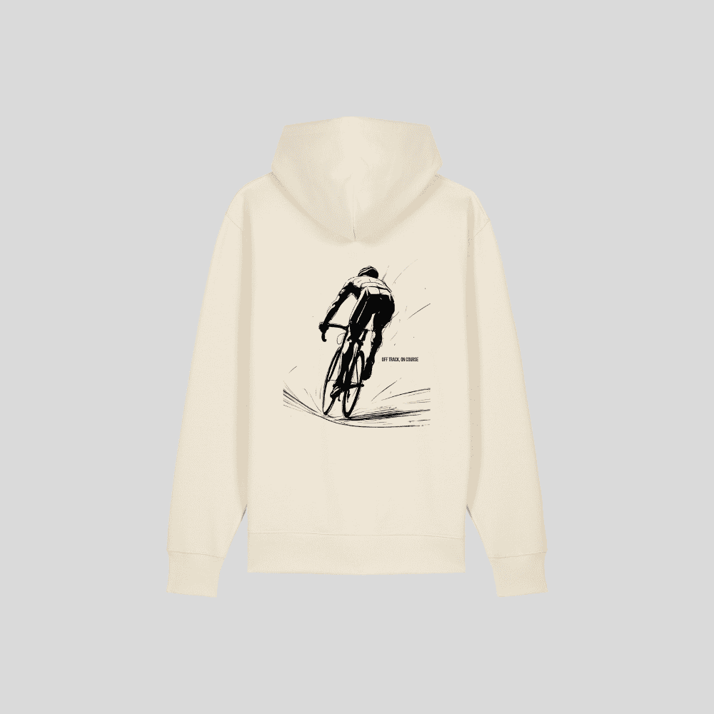Oversized Hoodie – The Ride – Cyclist – Natural
